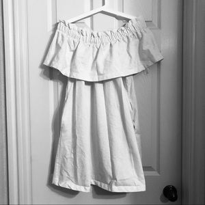 H&M white off the shoulder dress